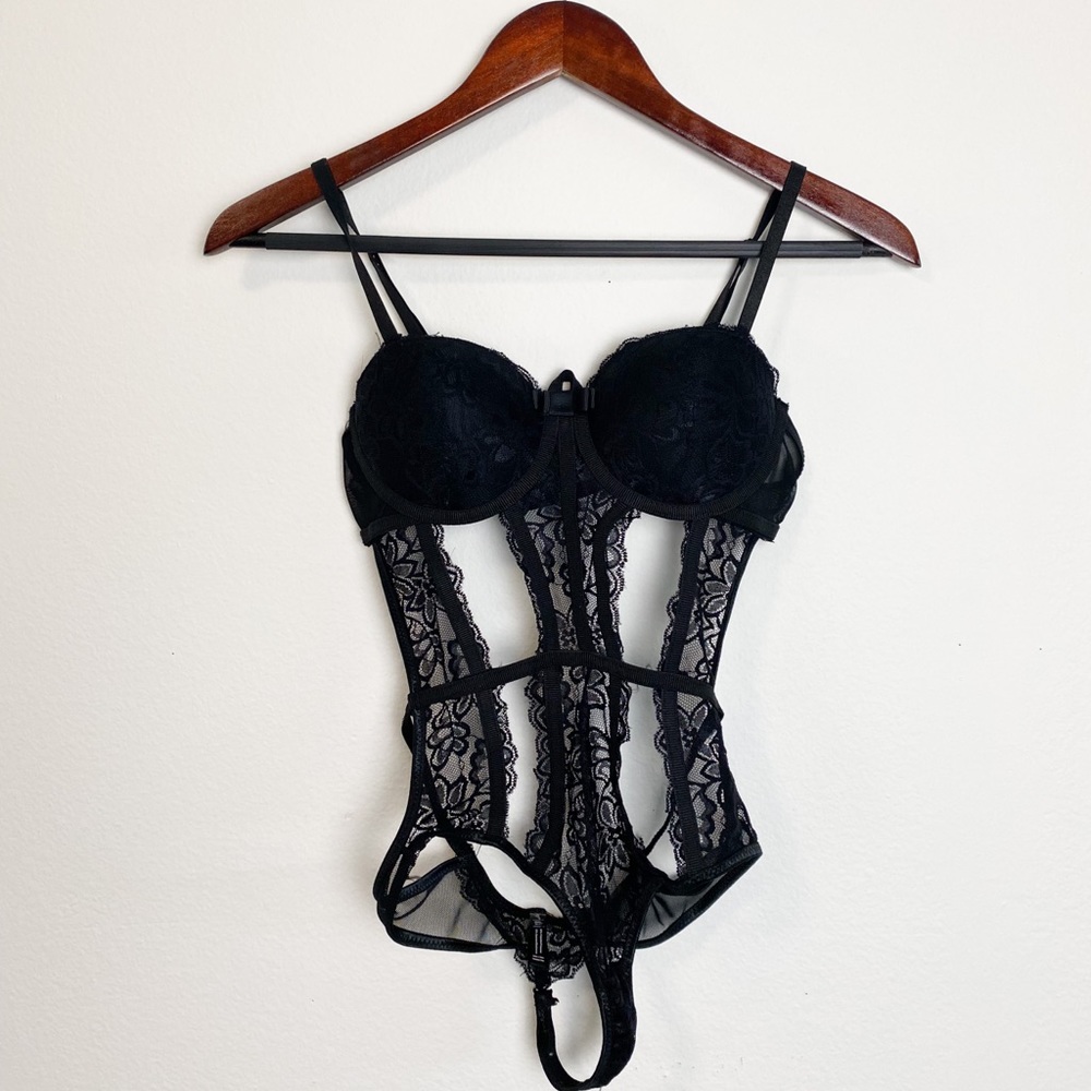 Lace Teddy Bodysuit size s